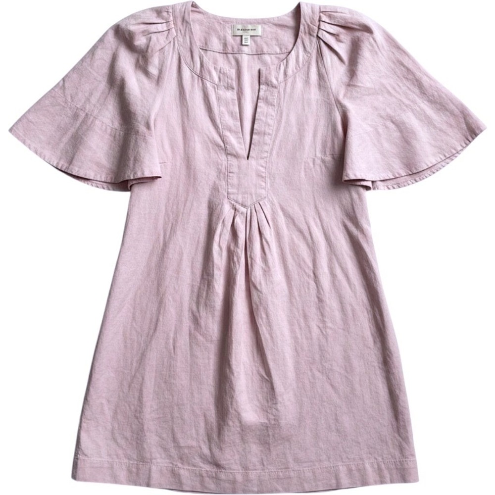 Tuckernuck Pomander Place Finley Flutter Sleeve Dress SzM Pink Orchid - Picture 4 of 7